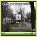 Getting city of Lansing to respond to gushing water
