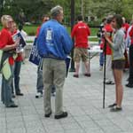UNTF rallies at MSU prior to final bargaining session for the semester