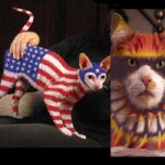 Are these ‘painted’ kitties for real or Photoshop magic?