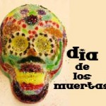 Painting sugar skulls to grieve and to heal