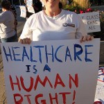 East Lansing Protest Sign