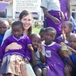Monika Dietrich of Haslett visits students