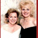 Kim and I at her wedding