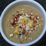 Curried Green Tomato Soup: A series of succulent surprises