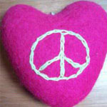 Warm-the-Heart Knit-a-Thon: Knitting for Community, Peaceful Planet on February 12, 2011