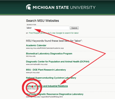 Is MSU's Labor Relations a target?