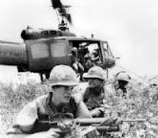 A Marine in Vietnam embraces death in a poem