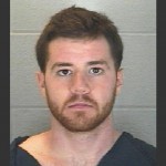 The booking photo of Cody Cousins who was arrested in connection with a school shooting at  Purdue University this week